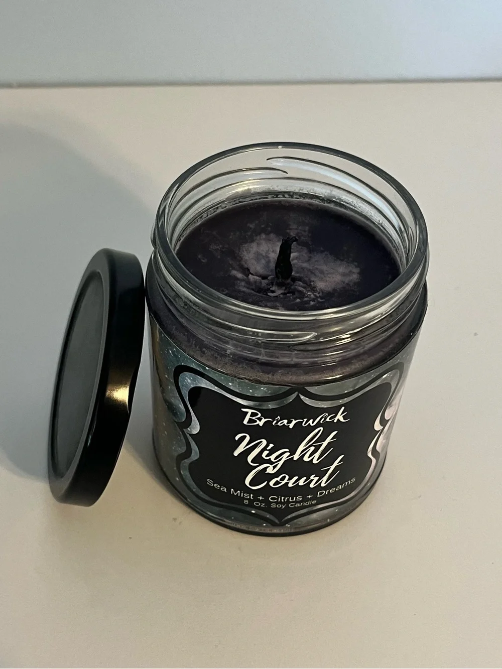 Night Court Soy Candle - Black